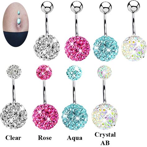 ball belly button rings